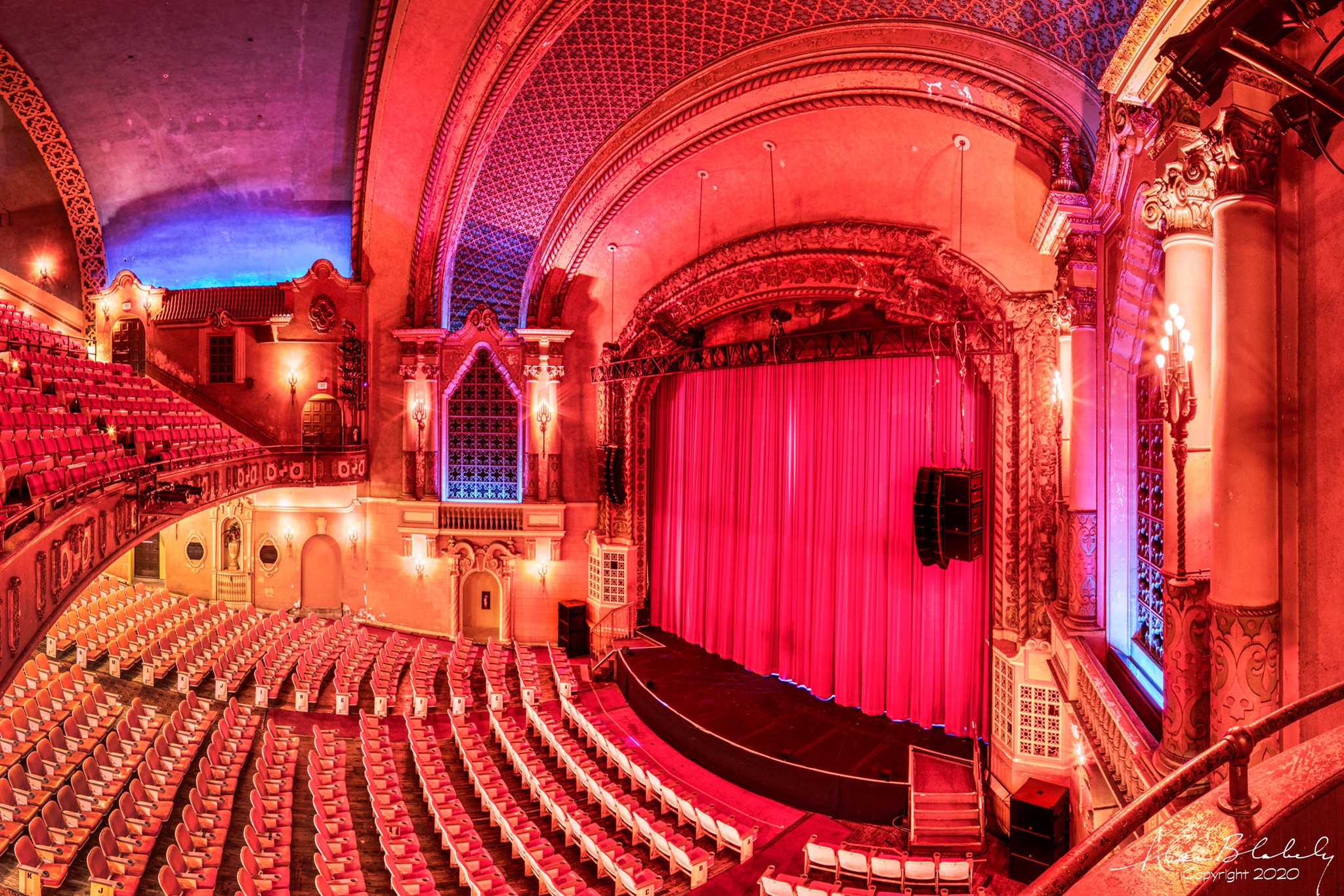 Inside Orpheum Theatre in Wichita, Kansas